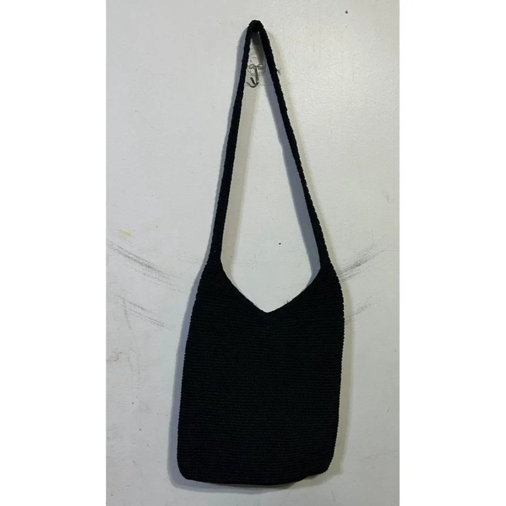 The Sak boho handbag bag black shoulder Crossbody - Picture 6 of 7